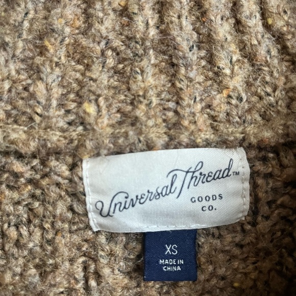 Universal Thread Tan Textured Sweater - Picture 2 of 4